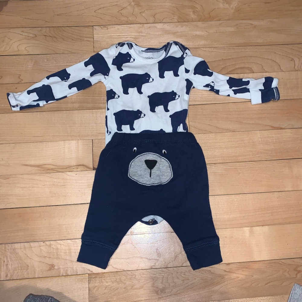 Carters newborn outfit